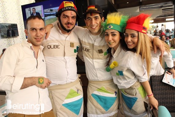 Qube Cafe Jounieh Social Event Germany VS Portugal at QUBE  Lebanon