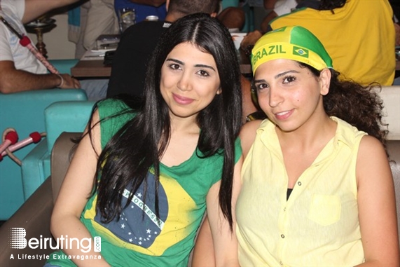 Qube Cafe Jounieh Social Event Brazil VS Cameroon at Qube cafe Lebanon