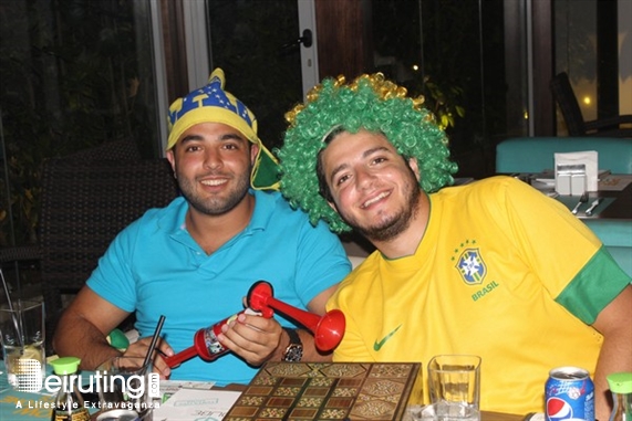 Qube Cafe Jounieh Social Event Brazil VS Cameroon at Qube cafe Lebanon