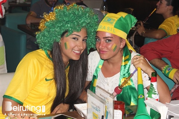 Qube Cafe Jounieh Social Event Brazil VS Cameroon at Qube cafe Lebanon