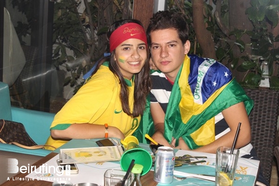 Qube Cafe Jounieh Social Event Brazil VS Cameroon at Qube cafe Lebanon