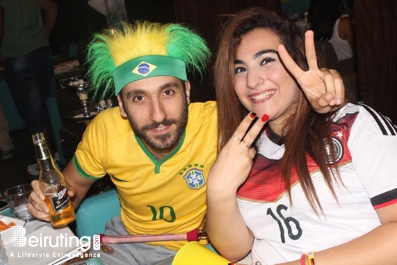 Qube Cafe Jounieh Social Event Brazil VS Cameroon at Qube cafe Lebanon