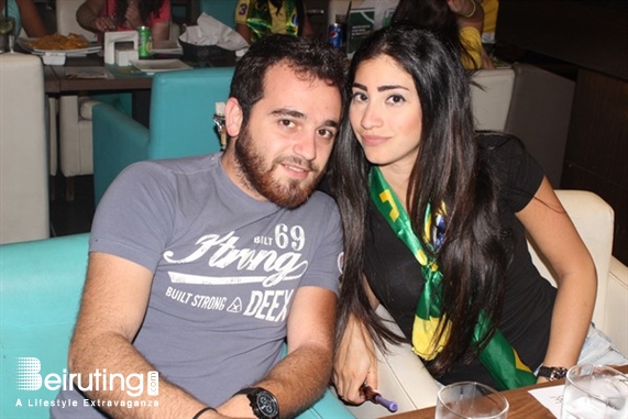 Qube Cafe Jounieh Social Event Brazil VS Cameroon at Qube cafe Lebanon