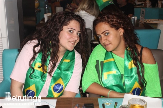 Qube Cafe Jounieh Social Event Brazil VS Cameroon at Qube cafe Lebanon