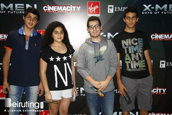 CityMall Beirut Suburb Social Event Virgin Megastore Avant Premiere of  X Men  Lebanon