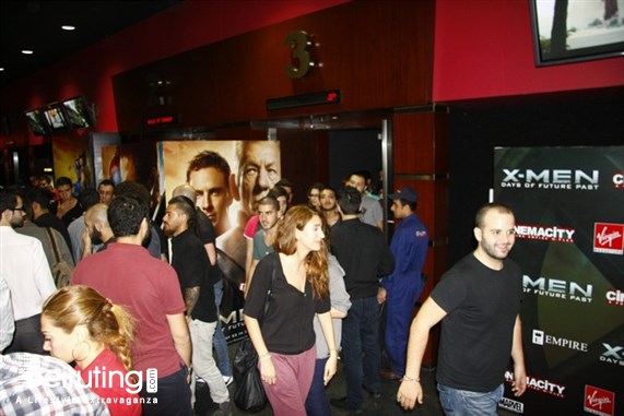 CityMall Beirut Suburb Social Event Virgin Megastore Avant Premiere of  X Men  Lebanon