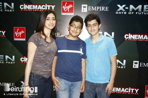 CityMall Beirut Suburb Social Event Virgin Megastore Avant Premiere of  X Men  Lebanon