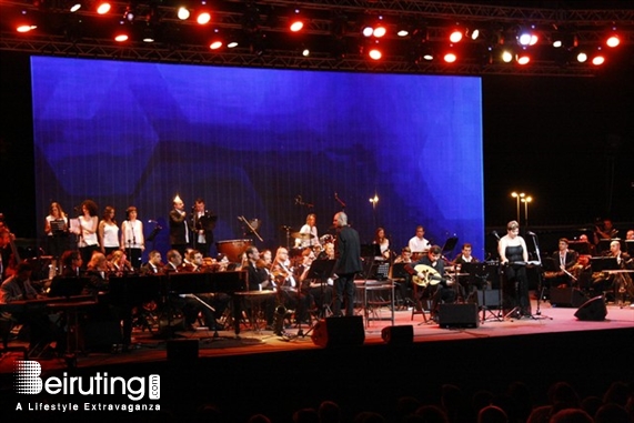 Beirut Waterfront Beirut-Downtown Concert Ziad Rahbani at Beirut Holidays Lebanon