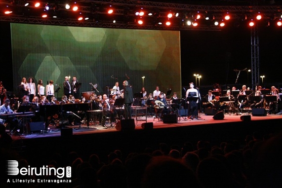 Beirut Waterfront Beirut-Downtown Concert Ziad Rahbani at Beirut Holidays Lebanon