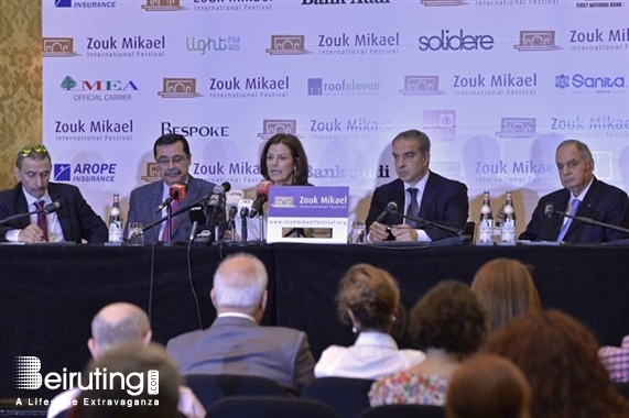 Zouk Mikael Festival Social Event Zouk Mikael Festival 2015 Press Conference  Lebanon