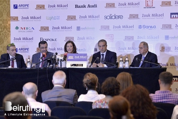 Zouk Mikael Festival Social Event Zouk Mikael Festival 2015 Press Conference  Lebanon